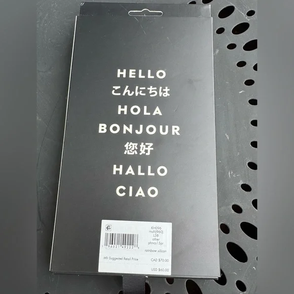 kate spade Multicolor Rainbow Wave iPhone 15 Pro Case - Picture 3 of 4